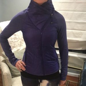Athleta asymmetrical workout jacket